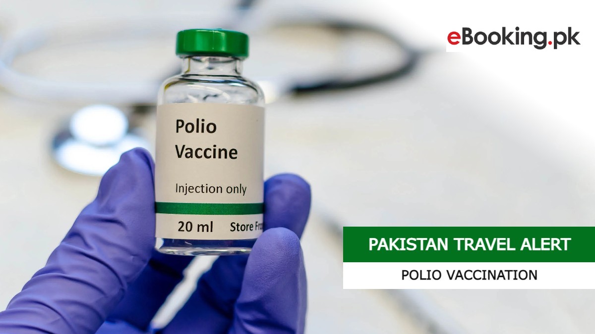 Polio vaccination travel alert